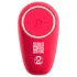 You2Toys Strapless - trostruki vibrirajući dildo bez remena (rozi)