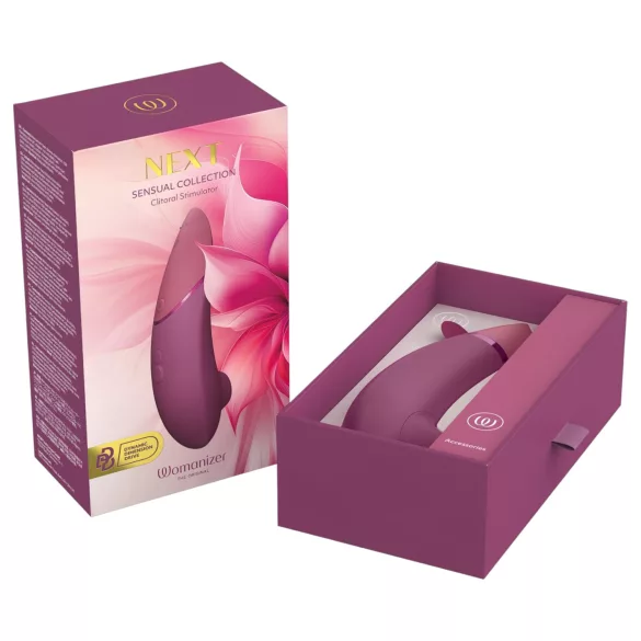 Womanizer Next - stimulator klitorisa na zračne valove - punjivi - roza