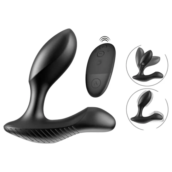 Arcwave Perk - masažer prostate s daljinskim upravljačem (crni)