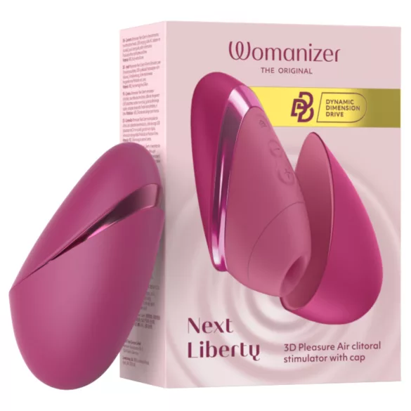 Womanizer Next Liberty - stimulator klitorisa s valovima zraka (ružičasti)