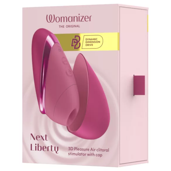 Womanizer Next Liberty - stimulator klitorisa s valovima zraka (ružičasti)
