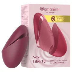   Womanizer Next Liberty - stimulator klitorisa zračnim valovima (crveni)
