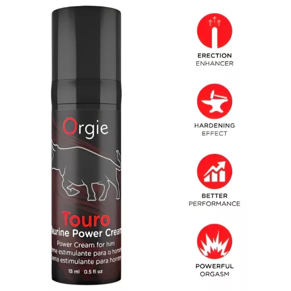 Orgie Touro Power - krema za jaču erekciju - 15 ml