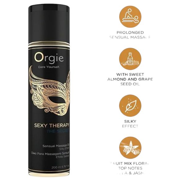 Orgie The Secret - senzualno ulje za masažu (200ml)