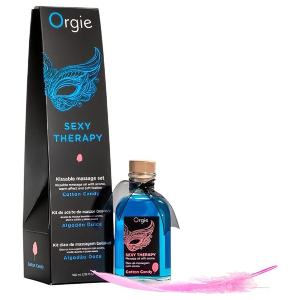 Orgie Sexy Therapy - set ulja za masažu - šećerna vata
