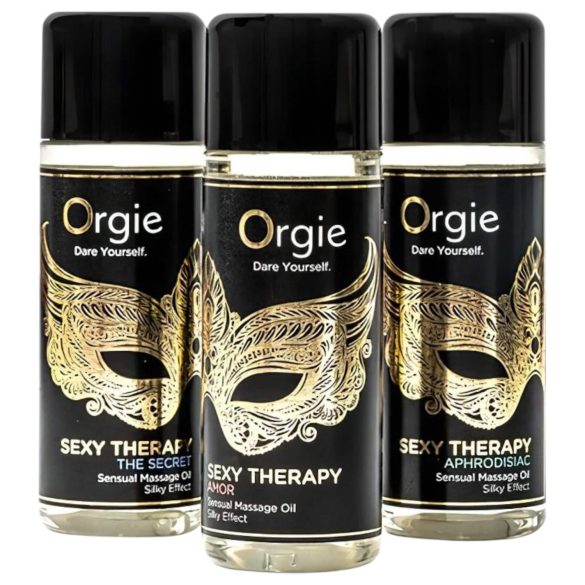 Orgie Sexy Therapy - senzualni set ulja za masažu (3x30ml)