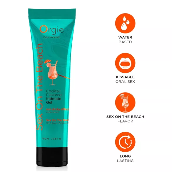 Orgie - jestivi lubrikant - Sex On The Beach okus - 100 ml