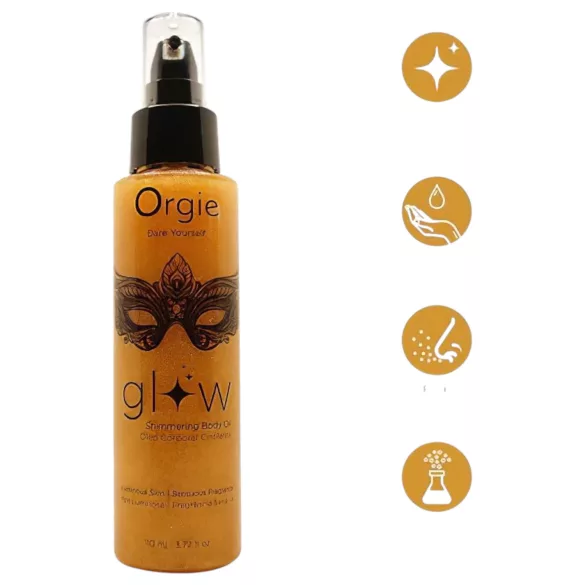 Orgie - sjajno ulje za tijelo - glitter efekt - 110ml