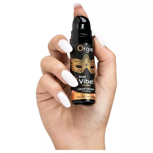 Orgie Dual Vibe - tekući vibrator za unisex upotrebu - Sex on the Beach - 15ml