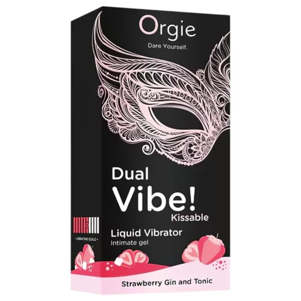 Orgie - Tekući vibrator za žene i muškarce - jagoda gin tonic - 15ml