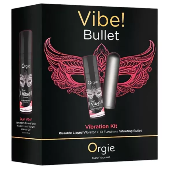 Orgie - mini vibrator set - sivi
