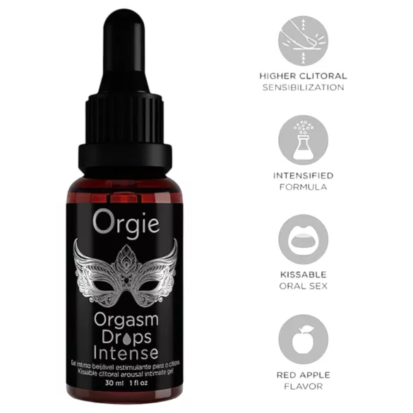 Orgie - Intimni stimulirajući gel za žene - Orgasm Drops Intense - 30 ml