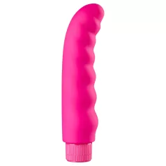 Baseks - valoviti vibrator (ružičasti) - 16 cm