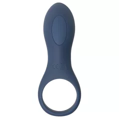   Amaysin - vibrirajući prsten za penis s punjivom baterijom (plavi)