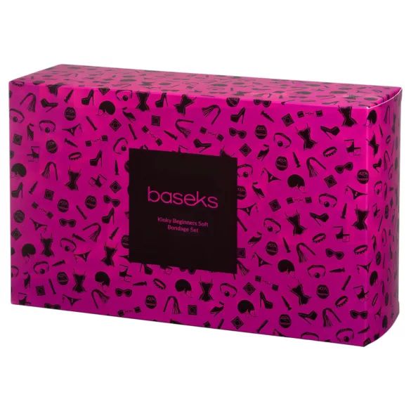 Baseks - mekani set za vezivanje za početnike (crni) - 10 kom.