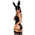 Obsessive OB7008 Sexy Bunny - kostim zecice - crna