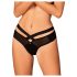 Obsessive Brasica - crne trake gaćice - M/L