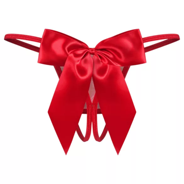 Obsessive Gifty - otvorena tanga (crvena) - L/XL