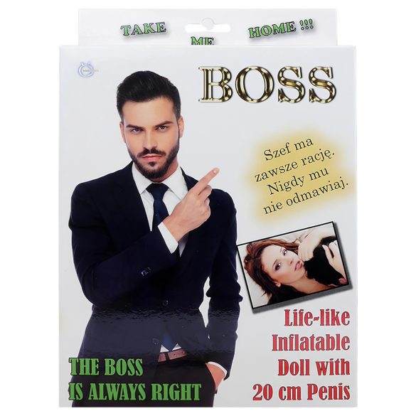 Boss - napuhujući gumeni muškarac