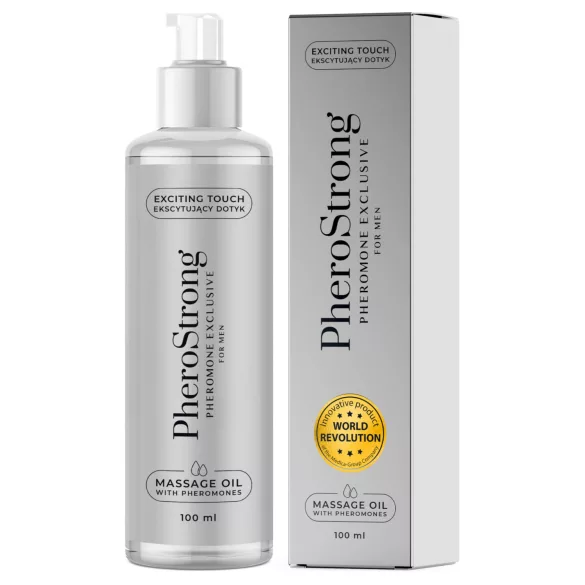 PheroStrong Exclusive - masažno ulje za muškarce - 100ml