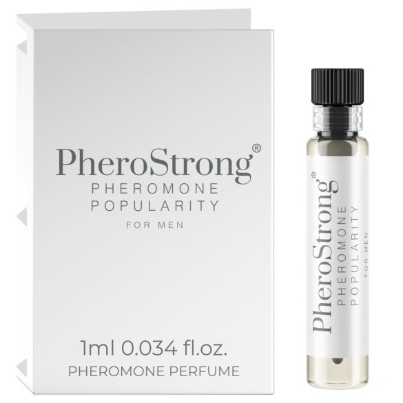 PheroStrong Popularity - feromonski parfem za muškarce (1 ml)