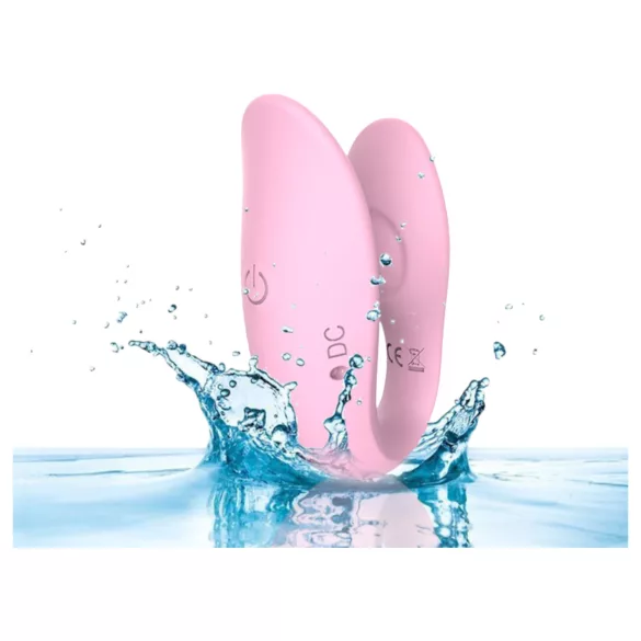 Sweet Play - Aplikacijom upravljani parni vibrator (rozi)