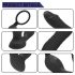 Men's Play - pametni, potiskujući analni vibrator (crni)