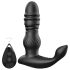 Men's Play - crni prostata vibrator s pokretom gore-dolje