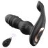 Men's Play - crni prostata vibrator s pokretom gore-dolje