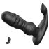 Men's Play - crni prostata vibrator s pokretom gore-dolje