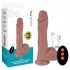 Natural Play - potiskani okretni vibrator (prirodni)