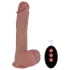 Natural Play - potiskani okretni vibrator (prirodni)