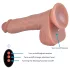 Natural Play - potiskani okretni vibrator (prirodni)