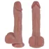 Natural Play - potiskani okretni vibrator (prirodni)