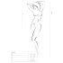 Passion BS035 - crvena mrežasta body s naramenicama (S-L)
