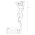 Passion BS066 - set s naramenicama od mreže (crna) - S-L