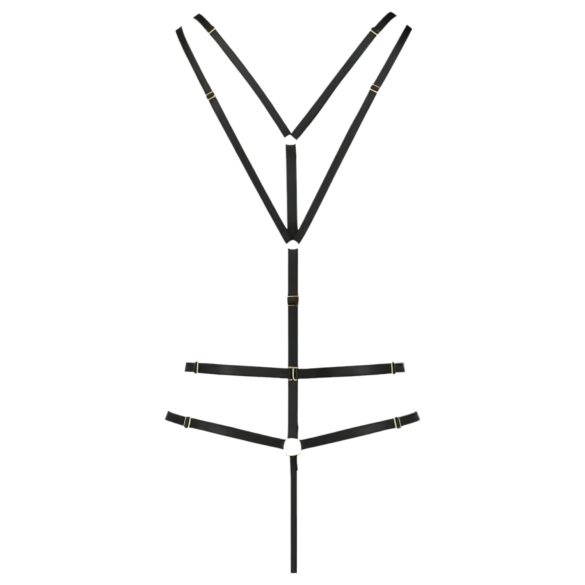 Passion Devil Trešnja - metalni prsten tijelni remen (crni)