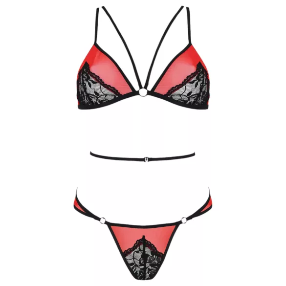 Passion Peonia - grudnjak set (crveni)