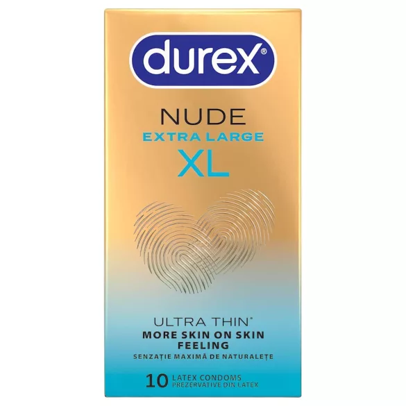 Durex Nude XL - ekstra veliki kondomi (10 komada)