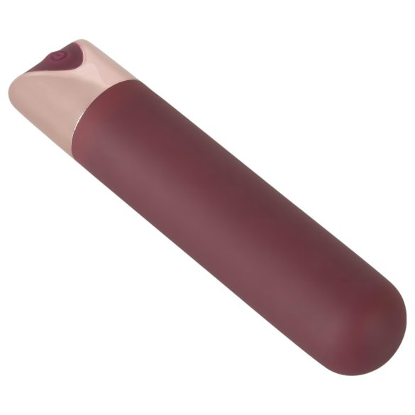 Magic Shiver - štapićasti vibrator (crvena) - ekološko pakiranje