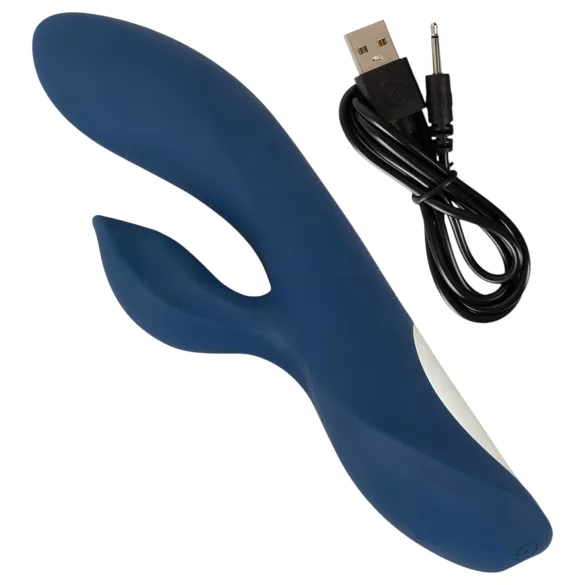 Magic Shiver - vibrator s dodatkom za klitoris - ekološko pakiranje