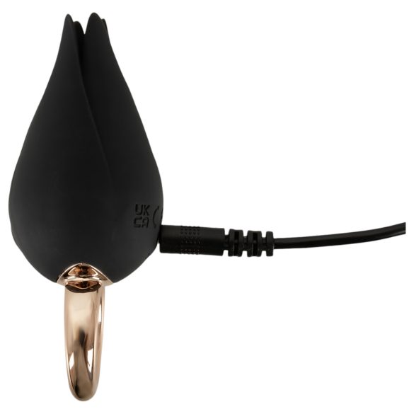 Belou - vibrirajući prsten za prst - crni