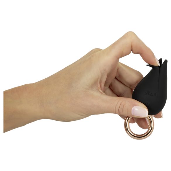 Belou - vibrirajući prsten za prst - crni