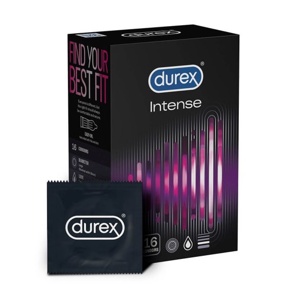 Durex Intense - rebrasti i točkasti kondomi (16kom)