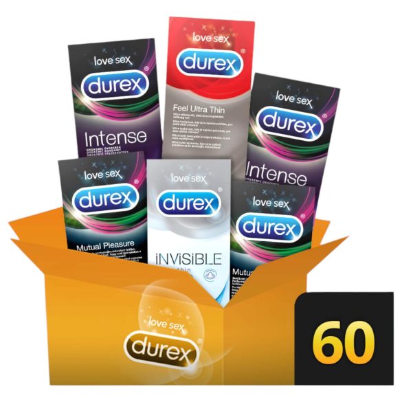 Durex Premium - paket prezervativa za dodatni užitak (6x10 komada)