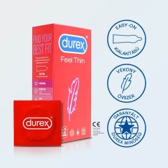   Durex Feel Thin - pakiranje kondoma realističnog osjećaja (3 x 12 kom)