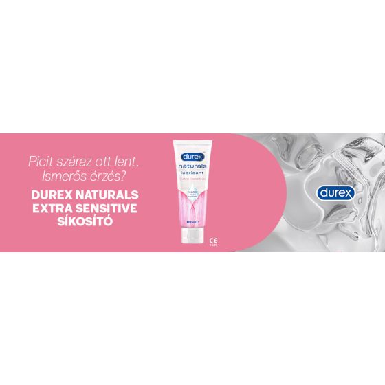 Durex Naturals - ekstra osjetljivi lubrikant (100ml)