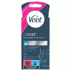   Veet Expert - trakice za depilaciju - za osjetljivu kožu - 20 komada
