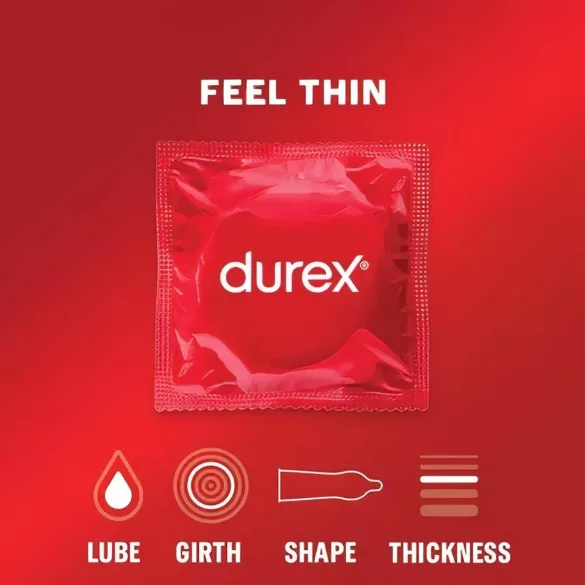 Durex - kondomi Feel Thin - prirodan osjećaj - paket 2x12 komada
