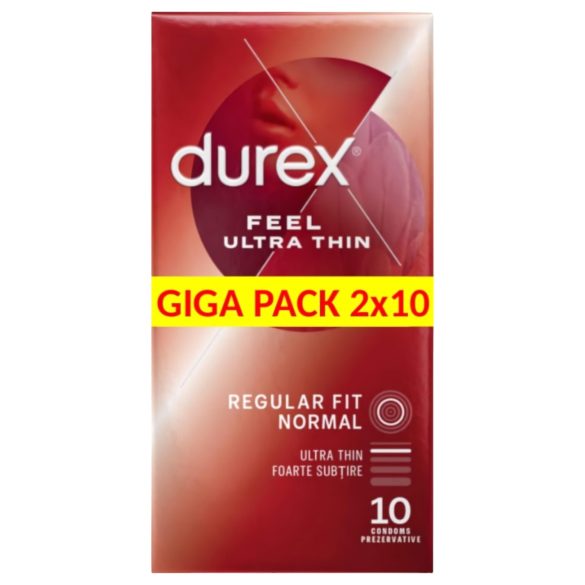Durex Feel Ultra Thin - ultra tanki prezervativi (2x10 komada)